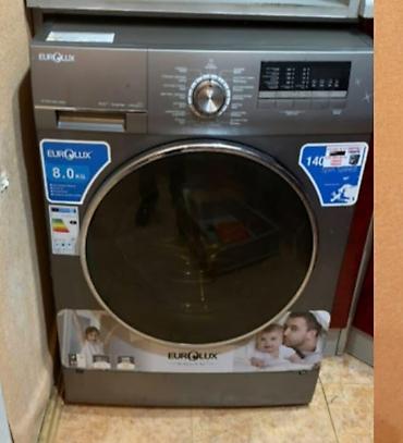 Tecili 8 kq evrolux paltaryuyani 330 manata satılır. Evden satiw