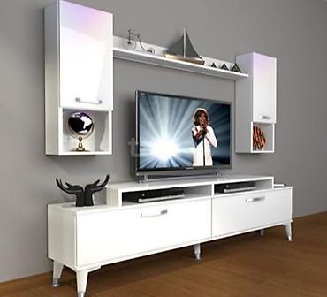 laminatın vurulması: Yeni, Düz TV altlığı, Polkalı, Laminat, Azərbaycan — 1
