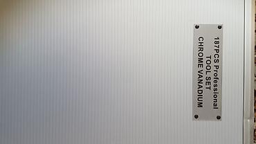 часы amst: Набор инструментов 187 предметов в алюминиевом чемодане на колёсиках — 2