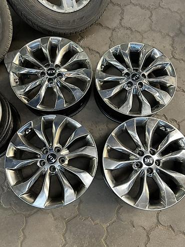 Литые Диски R 19 Kia, Комплект, отверстий - 5, Б/у