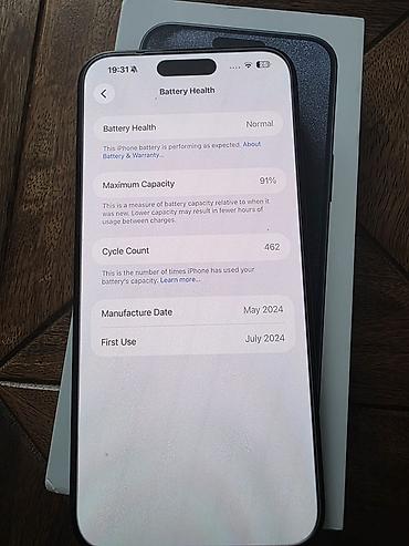 комбо 3 в 1: IPhone 15 Pro Max, цвет Blue Titanium, с коробкой.Звонить на WhatsApp — 4