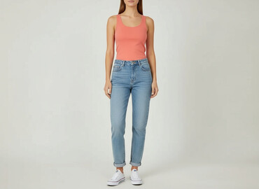mc2 saint barth t shirty: Papaya, Топ жіночий, розмір M