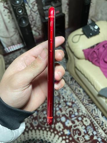 Apple iPhone: IPhone Xr, Б/у, 128 ГБ, Красный, Чехол, 79 % — 8