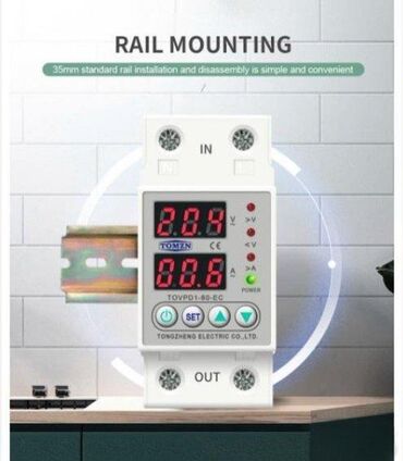 Elektro materijal: Relej za kontrolu napona i struje TOMZN TOVPD1-60-EC ⚡🔌 Opis — 7