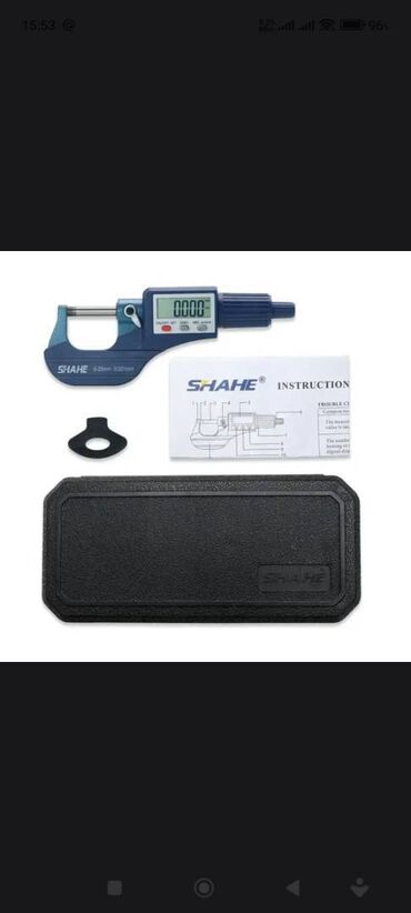 Mikrometrlər: Elektron mikrometr. Iki cur model var hal -hazirda Ölçmə imkanı — 11