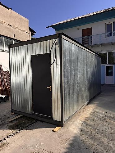 дом контейнер цена: 🏠 БЫТОВКИ НА ЗАКАЗ Изготавливаем бытовки для: 🔹 стройки 🔹 охраны — 1
