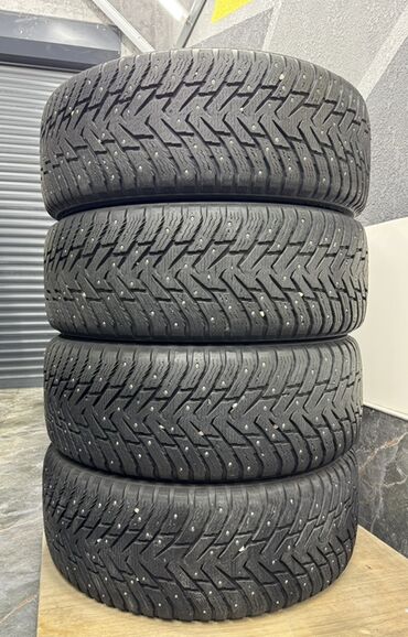 шинный центр бишкек прайс лист 2019: Шины 265 / 60 / R 18, Зимняя шипованная, Б/у, Комплект, Внедорожные (АТ/МТ), Nokian