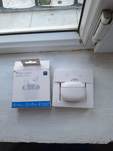 Qulaqcıqlar: İşlənmiş Simsiz (Bluetooth) Qulaqcıqlar, Honor, rəng - Ağ — 2