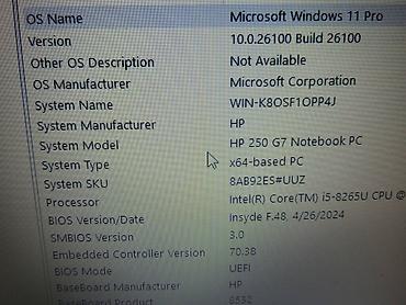 HP: HP 250 G7/i5 8gen/8gb ddr4/15.6/1tb/3h bat/punjac orginal Odlcan — 6