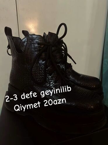 Botinka və botilyonlar: Ölçü: 36.5, İşlənmiş