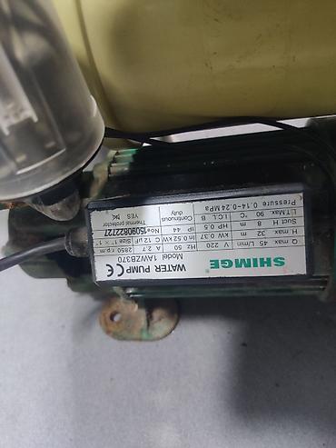 насос 12v: Насосная станция SHIMGE JMWZB370 после ремонта датчик и бочка новые — 2