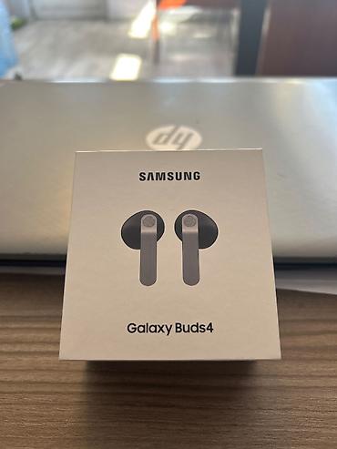 airpods qulaqcıq: Yeni Simsiz (Bluetooth) Qulaqcıqlar, Samsung, rəng - Qara — 1
