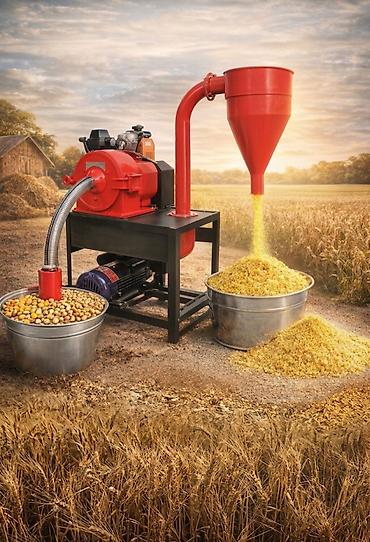 Qarğıdalı,Yem,Arpa uyudən aparat. 1 saat/200-300 kg 0 faz/220 volt 3