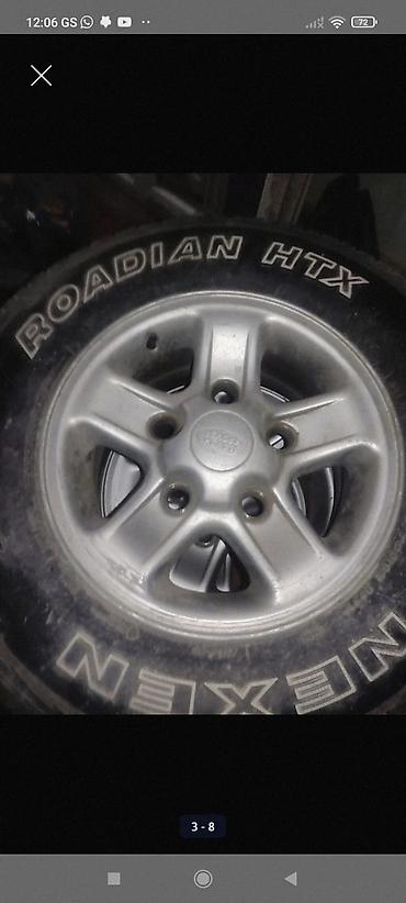 Шины и диски: Б/у Диск Land Rover R 16, 5 Болтов — 8