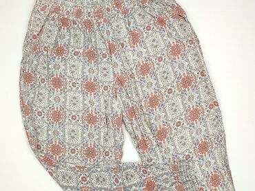 szorty dla puszystych: Material trousers for women, size S (EU 36)