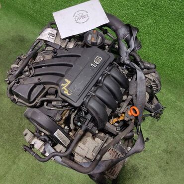 Двигатели, моторы и ГБЦ: Бензиновый мотор Volkswagen 1.6 л, Б/у, Оригинал, Япония