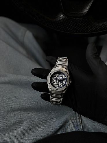 saatlar type 1: Hublot Skelet dizaynlı kişi qol saatı - Korpus: paslanmayan poladdan — 1
