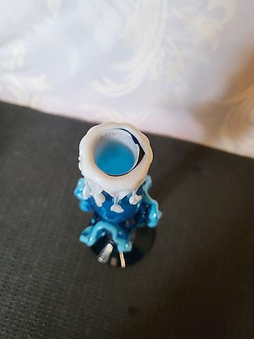 paviljoni forma ideale: Unikatna murano vaza-svecnjak perfektan rucni rad iz 60,70ih.god — 8