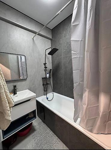 flat osh: 2 комнаты, 55 м², Пишпек Элитка, 13 этаж, Дизайнерский ремонт — 4