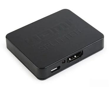 Aksesoari za TV i video: HDMI splitter 1x2 – razdvojnik signala Opis: - Uređaj za istovremeno — 1