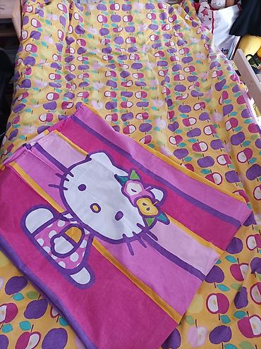 dormeo sa greskom: Hello Kitty navlaka za jorgan ili ćebe i navlaka za jastuk Jysk, bez — 2