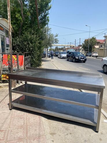 стоячий стол: Mətbəx masası, İşlənmiş, Açılmayan, Nerjaveyka, Dördbucaq masa