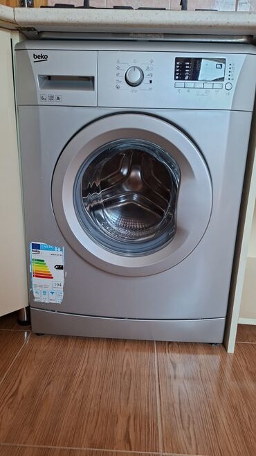 lalafo ikinci el paltaryuyan: Paltaryuyan maşın Beko, 6 kq, Avtomat, Qurutmasız, Kredit yoxdur