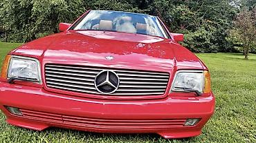 мерс 1990: Mercedes-Benz SL-Class: 1990 г., 3 л, Автомат, Бензин, Кабриолет — 5