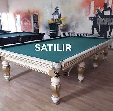 Спорт и отдых: Bilard masası – satılır 2 si birlikdə olan qiymətidir 6. Və 8 ayaqli — 1