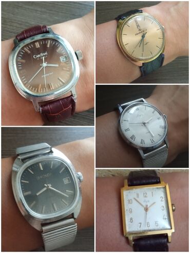 Антикварные часы: Продаю советские механические часы, состояние отличное, на точном