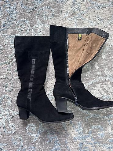 Сапоги: Сапоги, 36.5, 37, 37.5, Josef Seibel, Новый, цвет - Черный, Самовывоз, Платная доставка — 17