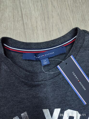брендовая мужская одежда бишкек: Футболка S (EU 36), XL (EU 42), 2XL (EU 44), цвет - Серый