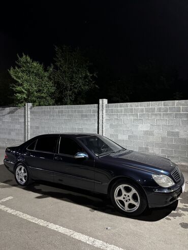 Mercedes-Benz: Mercedes-Benz S-Class: 2001 г., 5 л, Автомат, Бензин, Седан