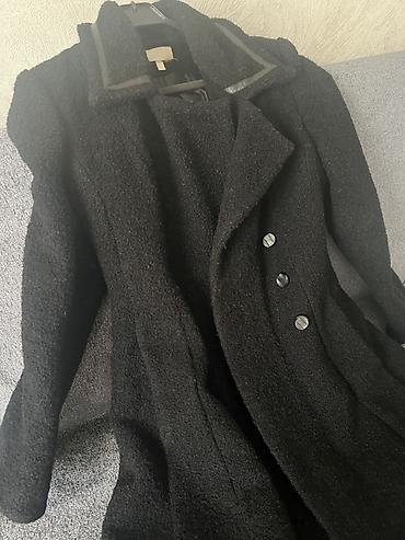 Paltolar: Uzun qadın palto - Rəng: qara - Uzunluq: maxi (ayağa qədər) - Model — 2