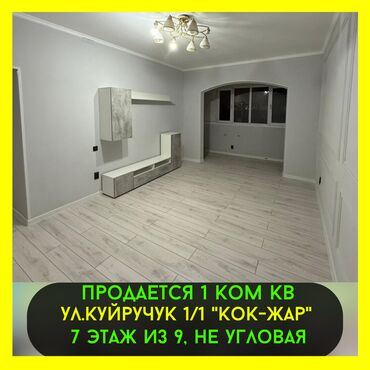 1 комнатная квартира 106 серия: 1 комната, 45 м², 106 серия улучшенная, 7 этаж