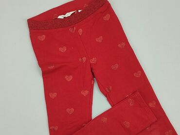 spodnie bojówki dziewczęce: Leggings for kids, H&M, 9 years, 128/134, condition - Good