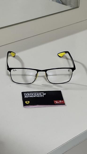 gün eynəklərinin satışı: Ray-Ban for Scuderia Ferrari optik çərçivə eynəyi. Komplektə — 3