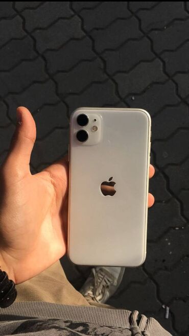 iphone se qiymet: IPhone 11, 64 ГБ, White Titanium