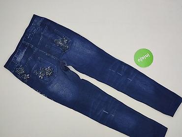 chabrowa bluzki: Legginsy Eleganckie damskie, rozmiar S — 3