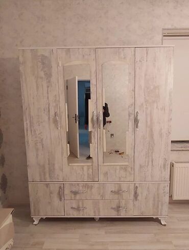 Dolablar: Yeni, Açılan, 4 qapılı Düz dolab, Dolab-asılqan, Azərbaycan — 6