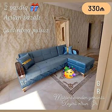 ucuz divan satilir: Künc divan, Yeni — 1