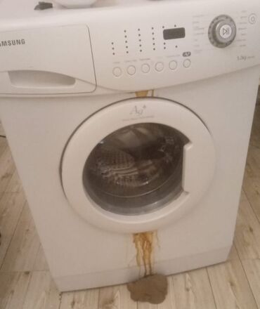 samsung paltaryuyan xeta kodlari: Paltaryuyan maşın Samsung, 6 kq, İşlənmiş, Avtomat, Qurutma var, Kredit yoxdur, Ünvandan götürmə