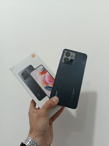 Xiaomi Redmi Note 12, 128 GB, rəng - Qara, 
 Düyməli, Barmaq izi