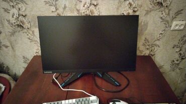 Аксессуары для ПК: 165 hz Lenova manitor satılır. Ekranda çat və ya cızıq yoxdu sadəcə