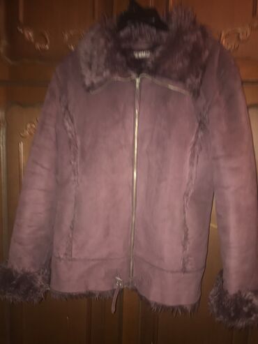 Пальто 2XL (EU 44), цвет - Фиолетовый