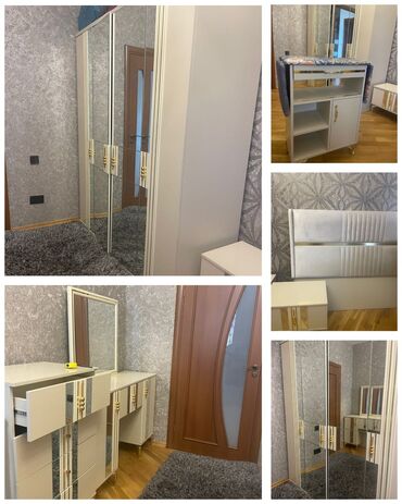 продам кровать двуспальную бу: Yataq dəsti 500₼.baha alınıb. matras və baza yoxdur. Pastelniçkası