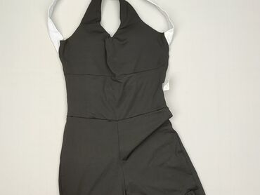 sukienka z marszczeniem na brzuchu plus size: Women`s overall, size S (EU 36)