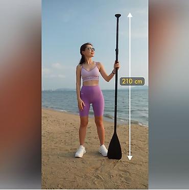 Бассейны: 🏄‍♂️ ВЕСЛО ДЛЯ SUP-ДОСКИ (РАЗБОРНОЕ 3-Х ЧАСТНОЕ, АЛЮМИНИЙ + ПЛАСТИК) — 7