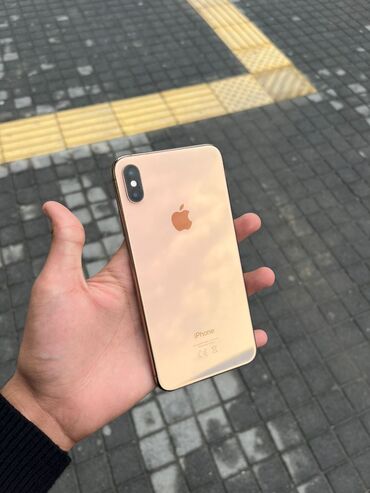 ayfon x satiram: IPhone Xs Max, 256 GB, Qızılı, Face ID