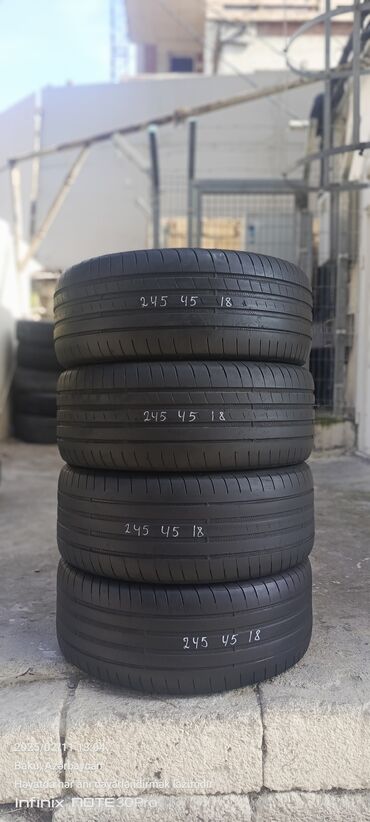 Təkərlər: İşlənmiş Şin GoodYear 245 / 45 / R 18